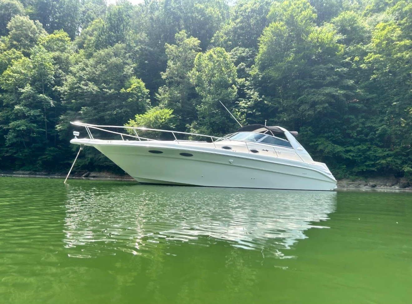 Boat after mobile marine detailing